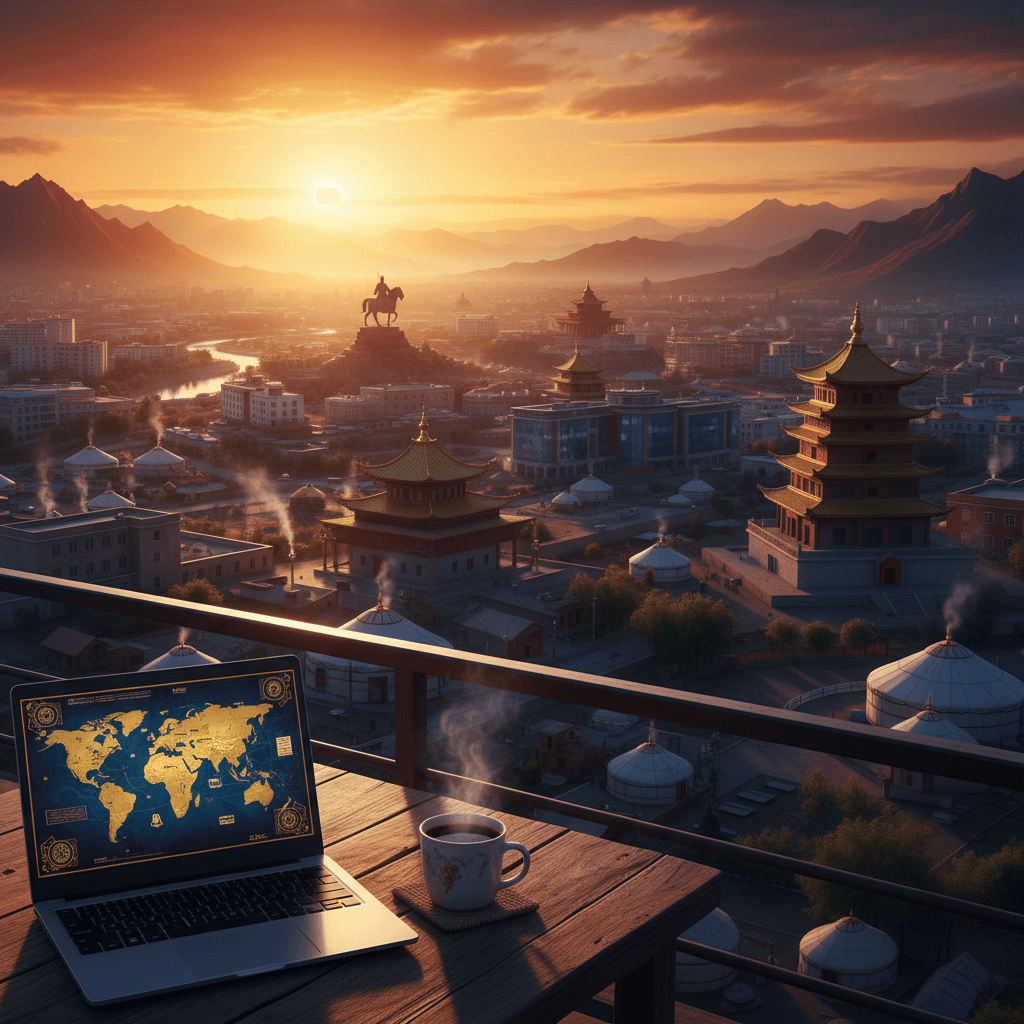 Chinggis City, Mongolia