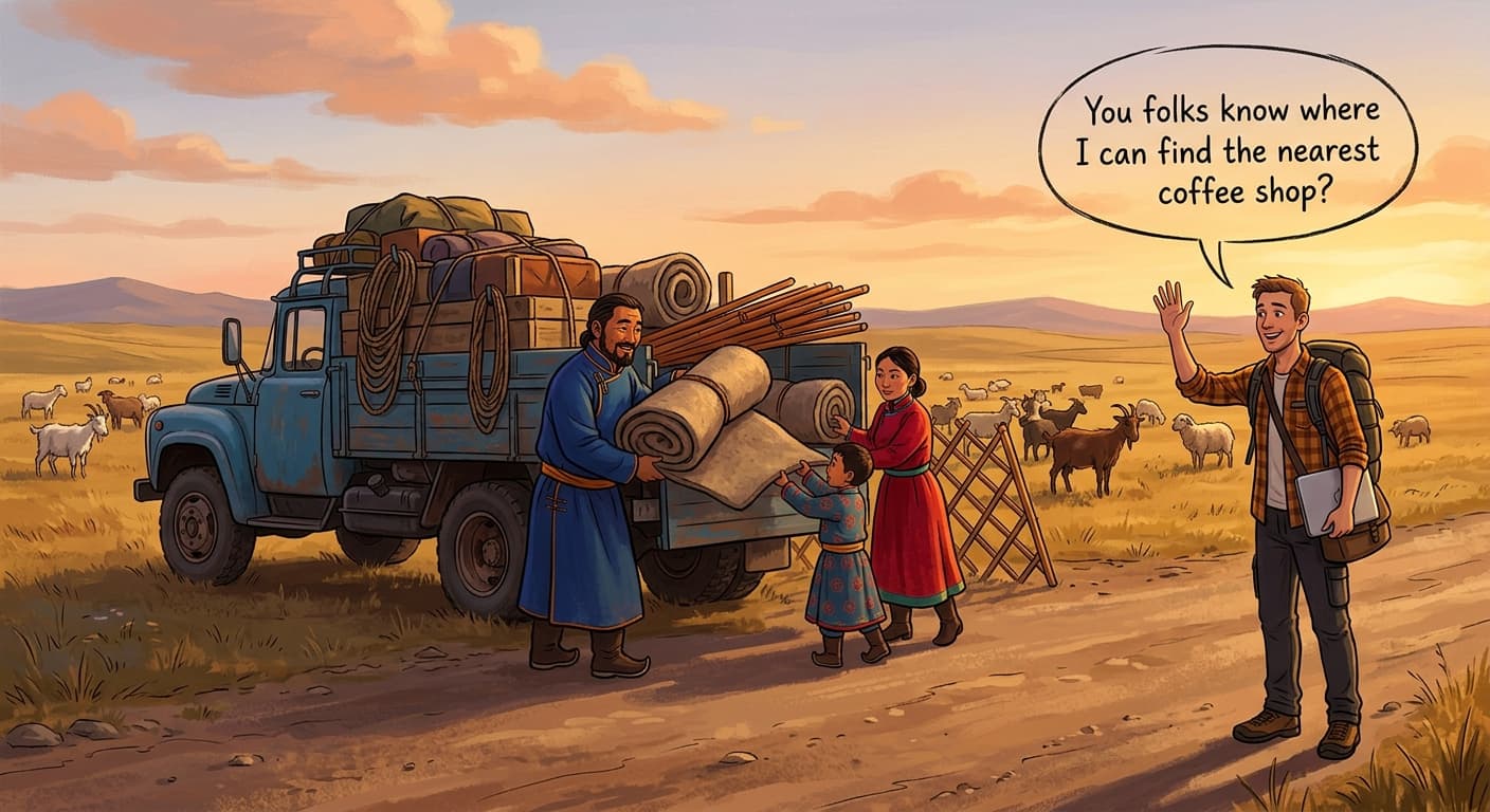 Herders and digital nomads: what life on the move still shares