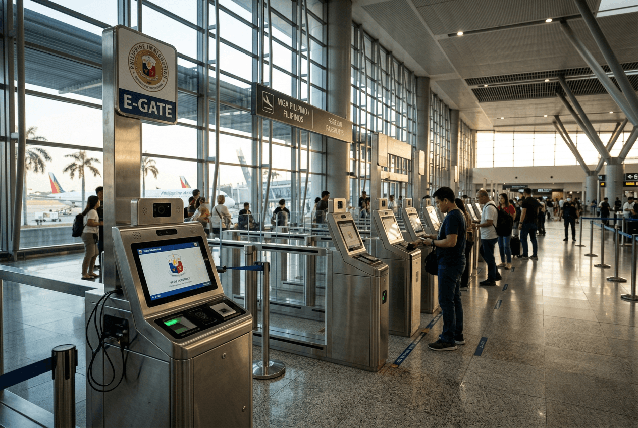 Philippines adds 4 dollar ticket fee for 11 airport biometric border system
