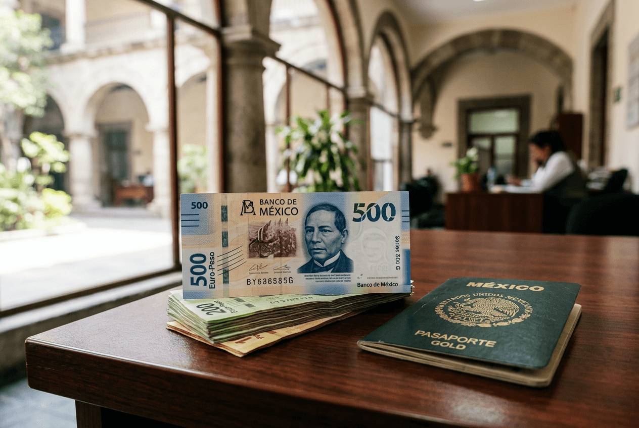 Mexico raises Permanent Residency fees to 13,500 MXN starting Jan. 1