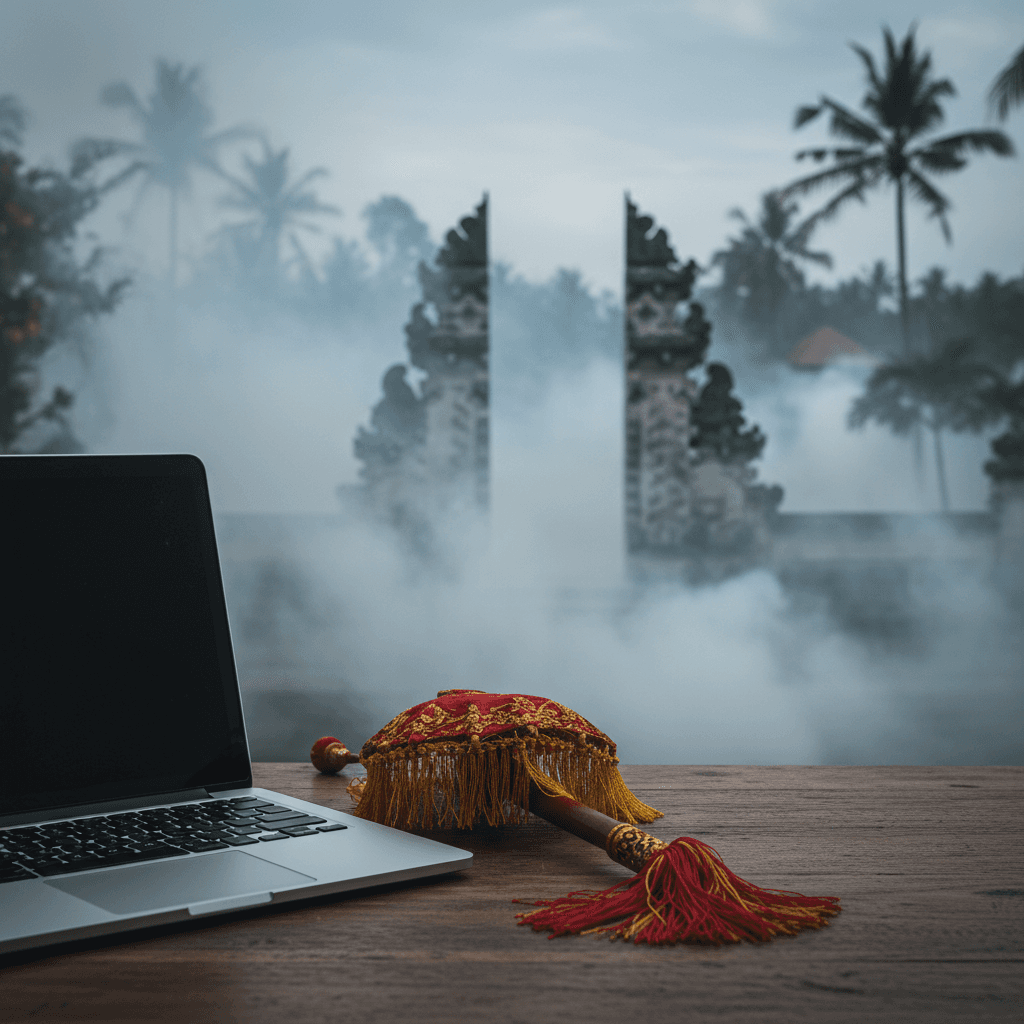 Bali’s waste burn is filling Canggu with smoke