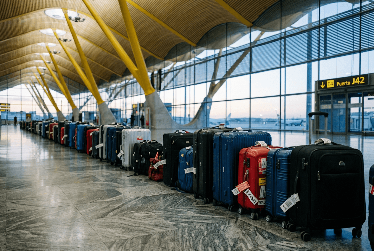 6 ways Spain baggage maintenance strikes impact Madrid travel through May 31