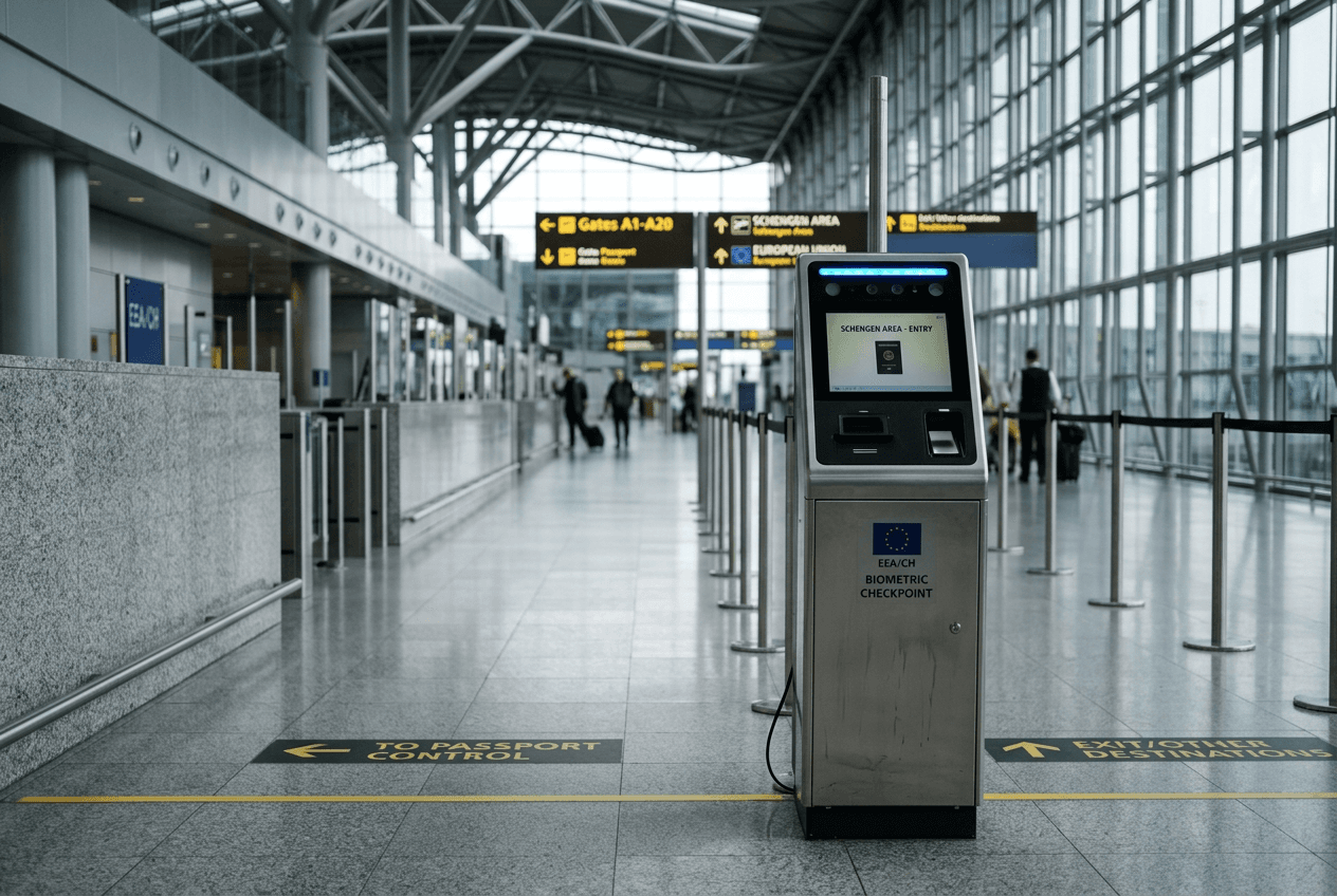 Mandatory EES checks now required at all external Schengen borders