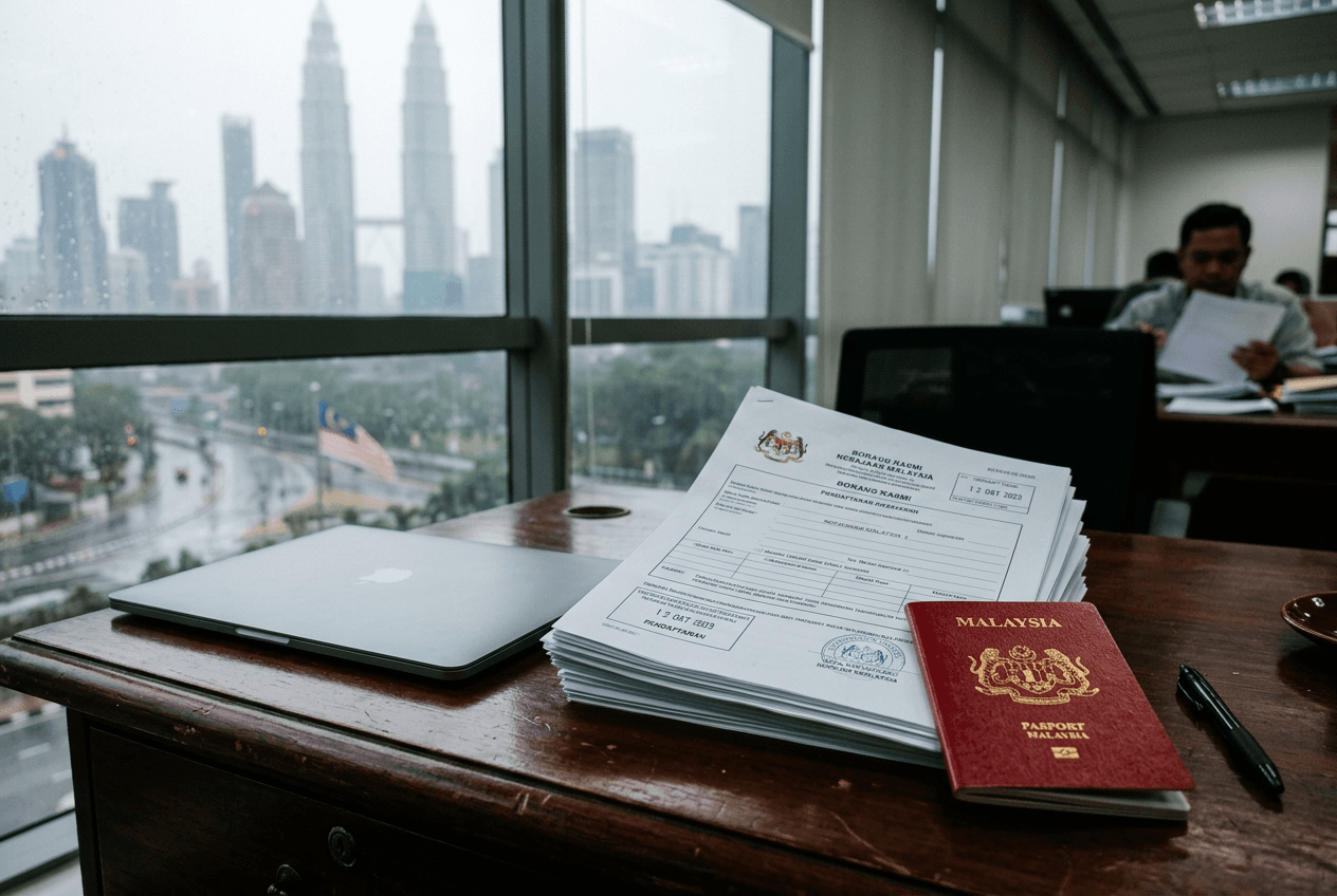 No review option remains for unsuccessful Malaysia DE Rantau Nomad Pass files