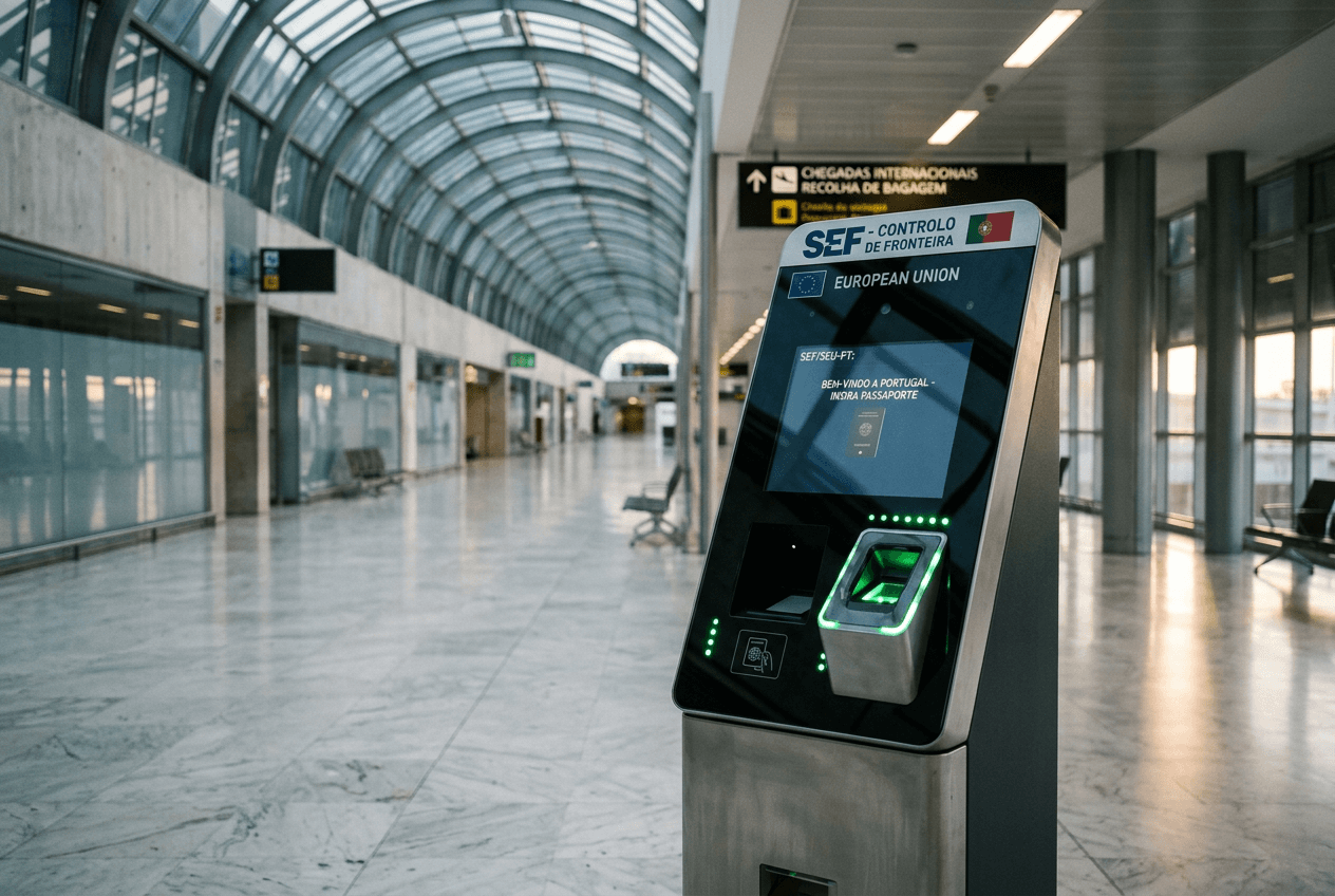 Portugal resumes 100% EES biometric scans for non-EU arrivals Sept. 6