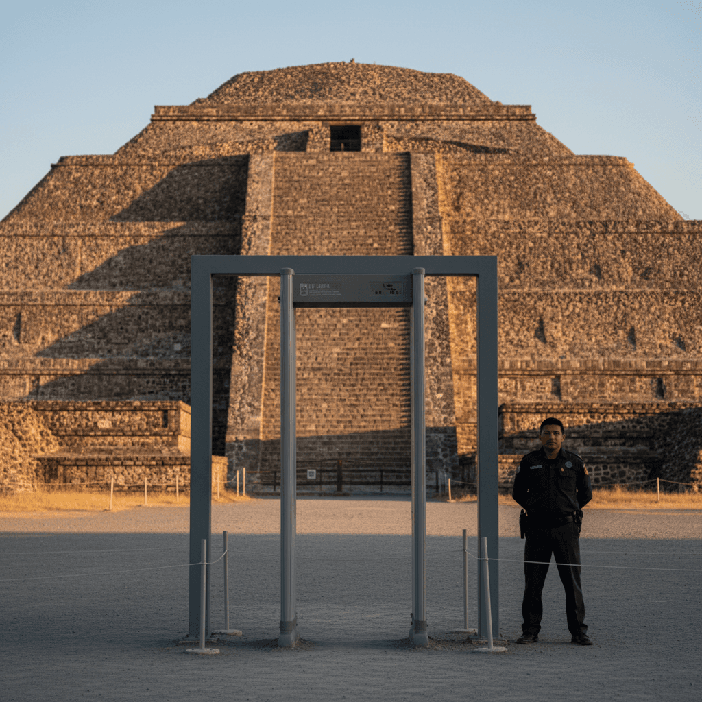 Security tightens at Teotihuacan