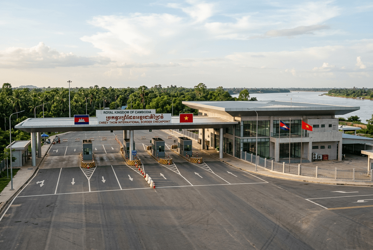 Cambodia / Vietnam's Chrey Thom upgrade is live; nomad e-visas unclear