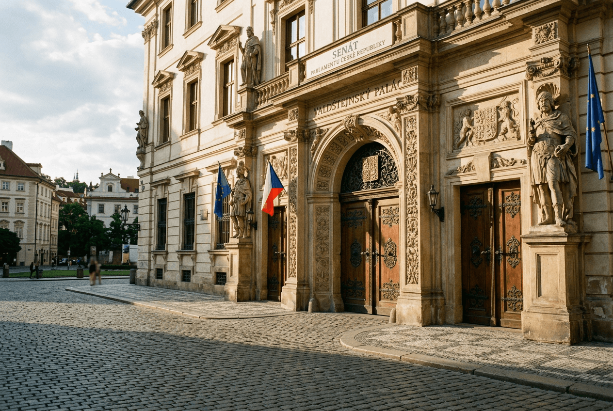 Czech Republic's Senate backs 90-day registration for EU nomads, president next