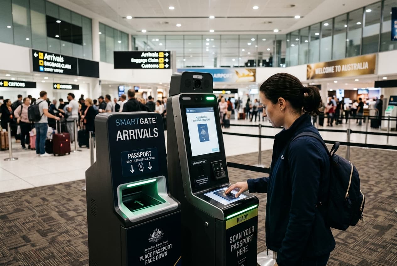 Australia requires exact passport data matching for SmartGate entry