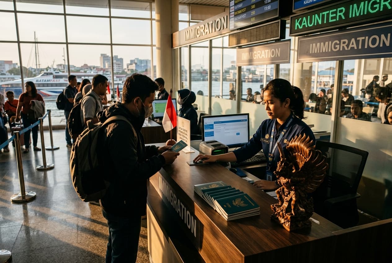 Indonesia reviews 30 day ASEAN visa waiver after 210 arrests in Batam