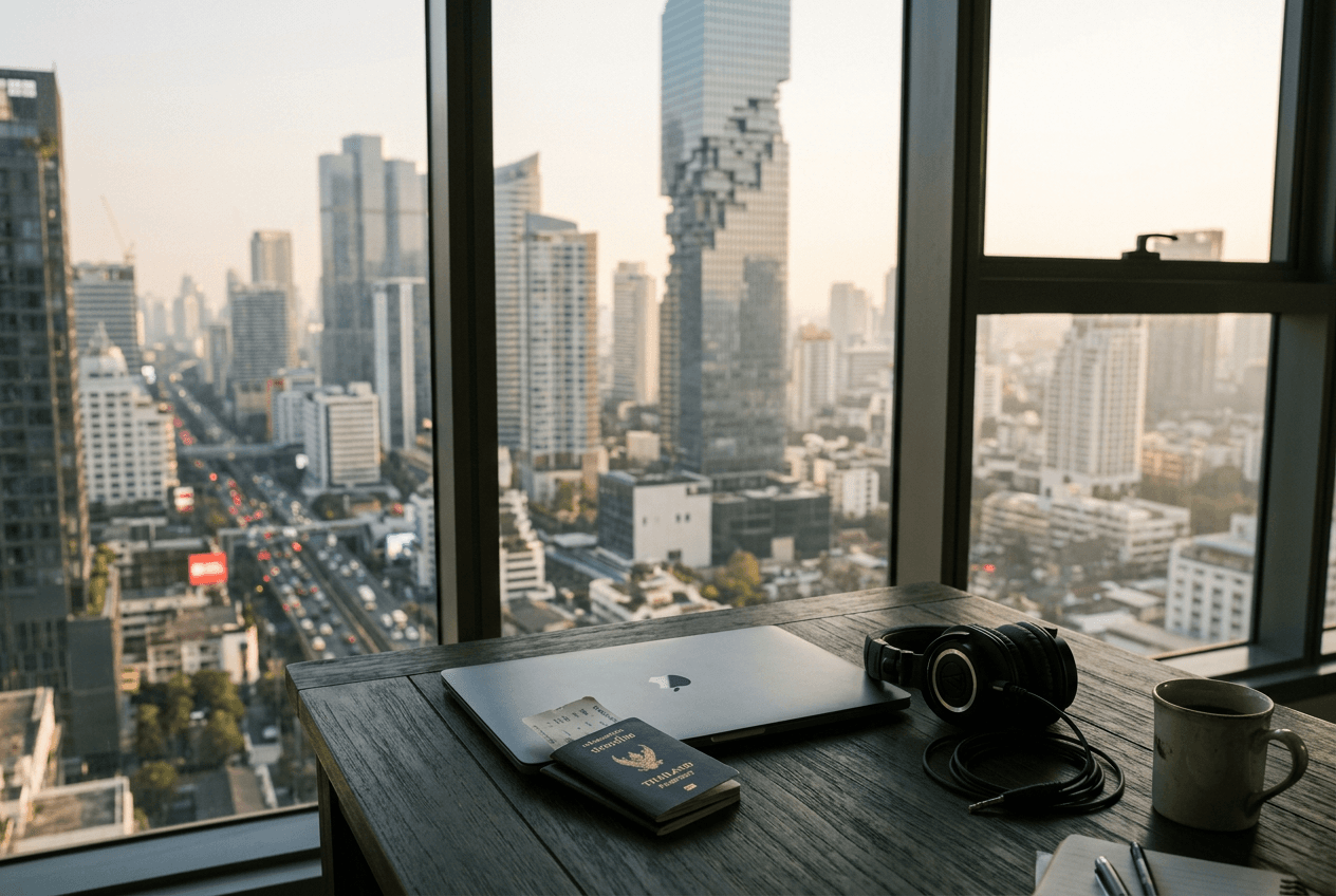 Thailand caps visa-exempt entries at 2 per year to target nomads