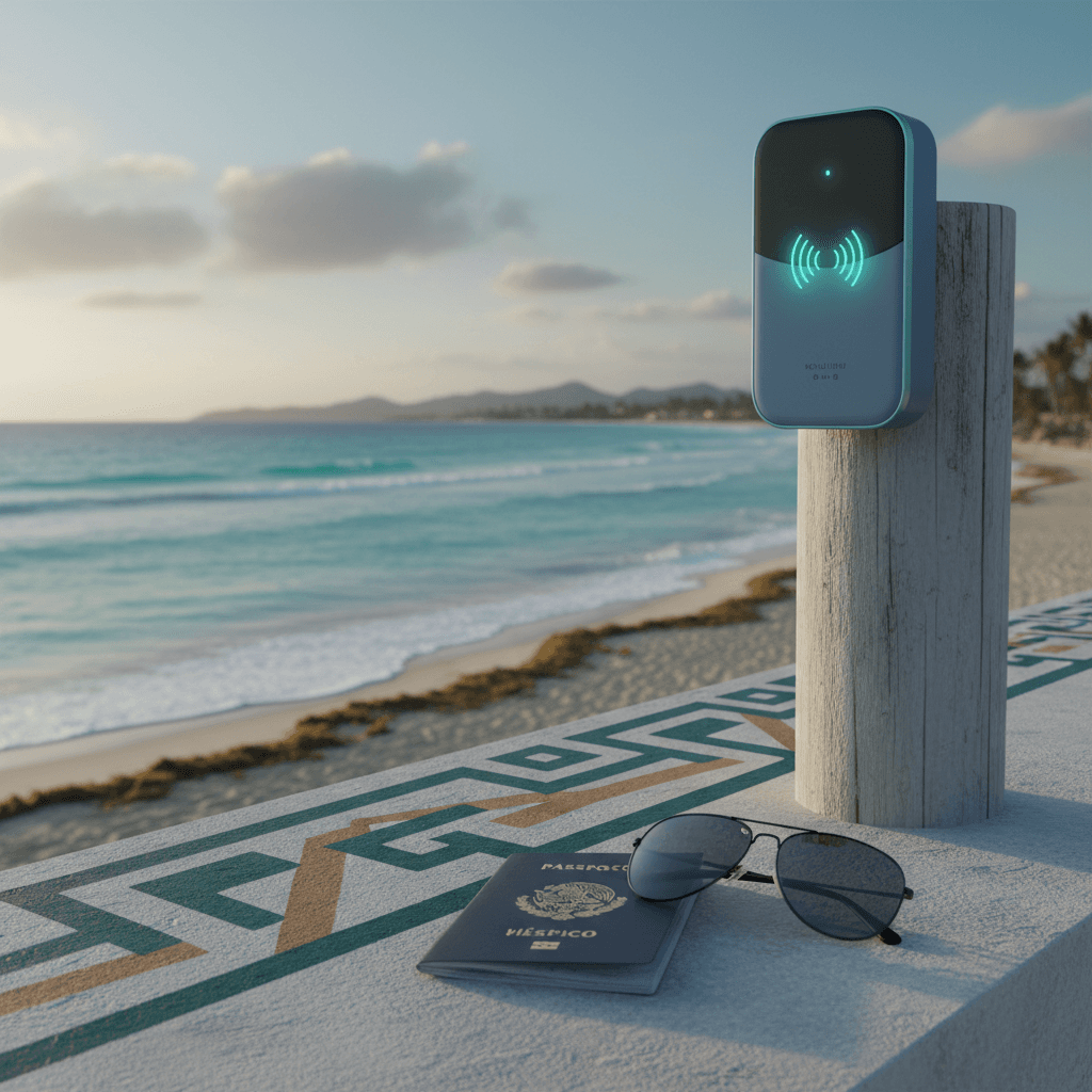Mexico installs 4th monitor to alert beach workers of sargassum gas risks