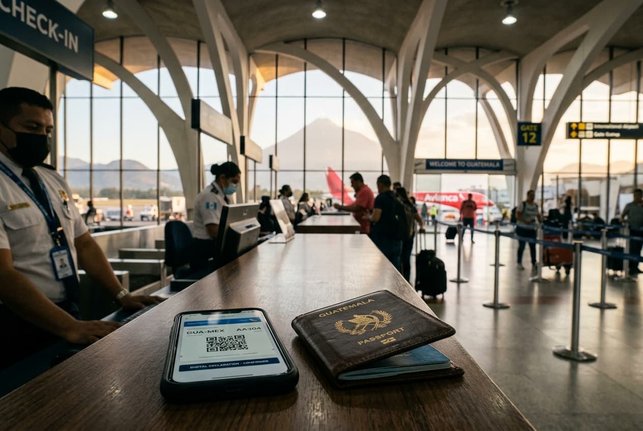 Guatemala air passengers must file the free DJRV within 72 hours of travel