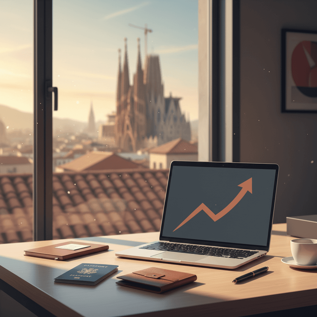 Spain raises Digital Nomad Visa income floor to €2,849 a month