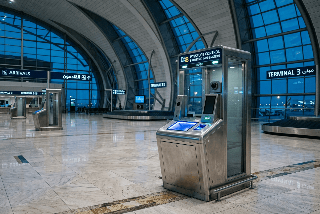 United Arab Emirates deploys 12 second mobile passport checks in Dubai