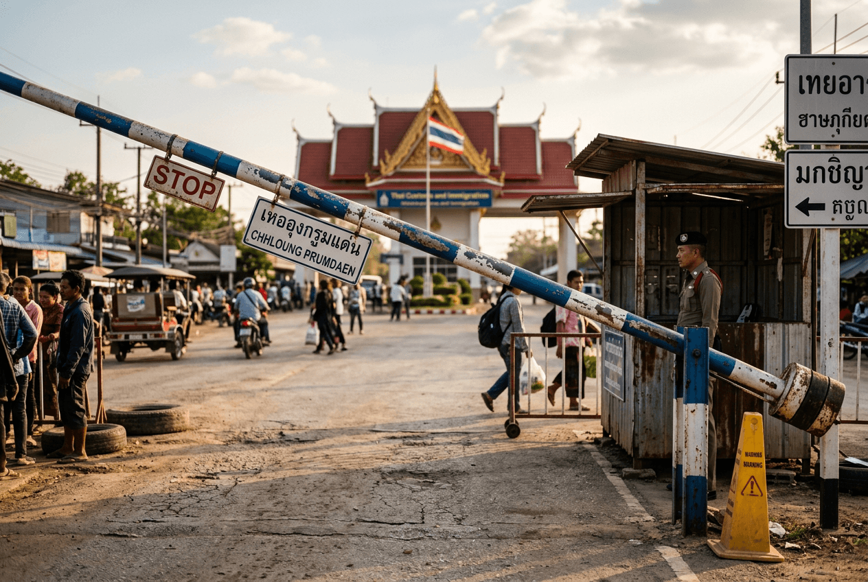 Thailand land border runs now limited to 2 entries as stays drop to 30 days