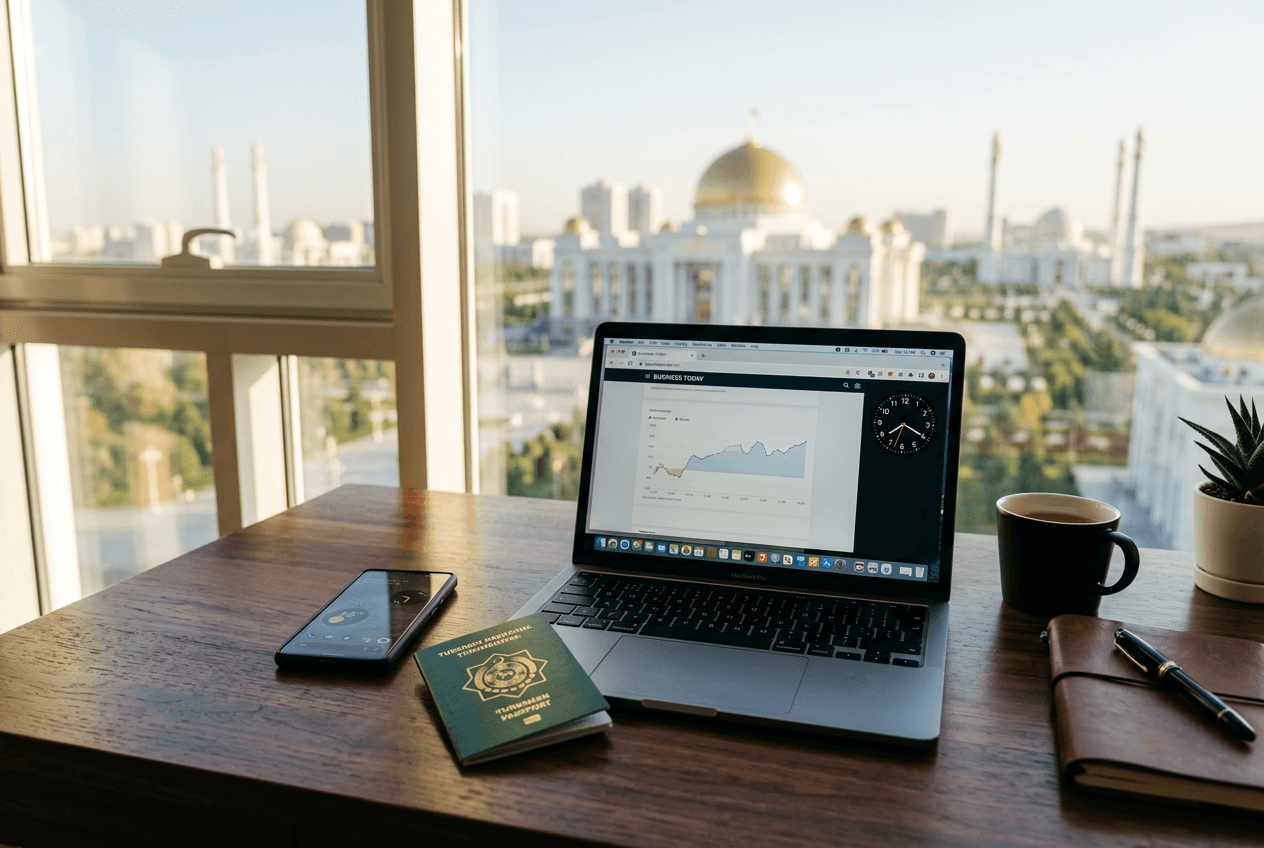 Turkmenistan launched electronic visa and registration portals Oct. 1