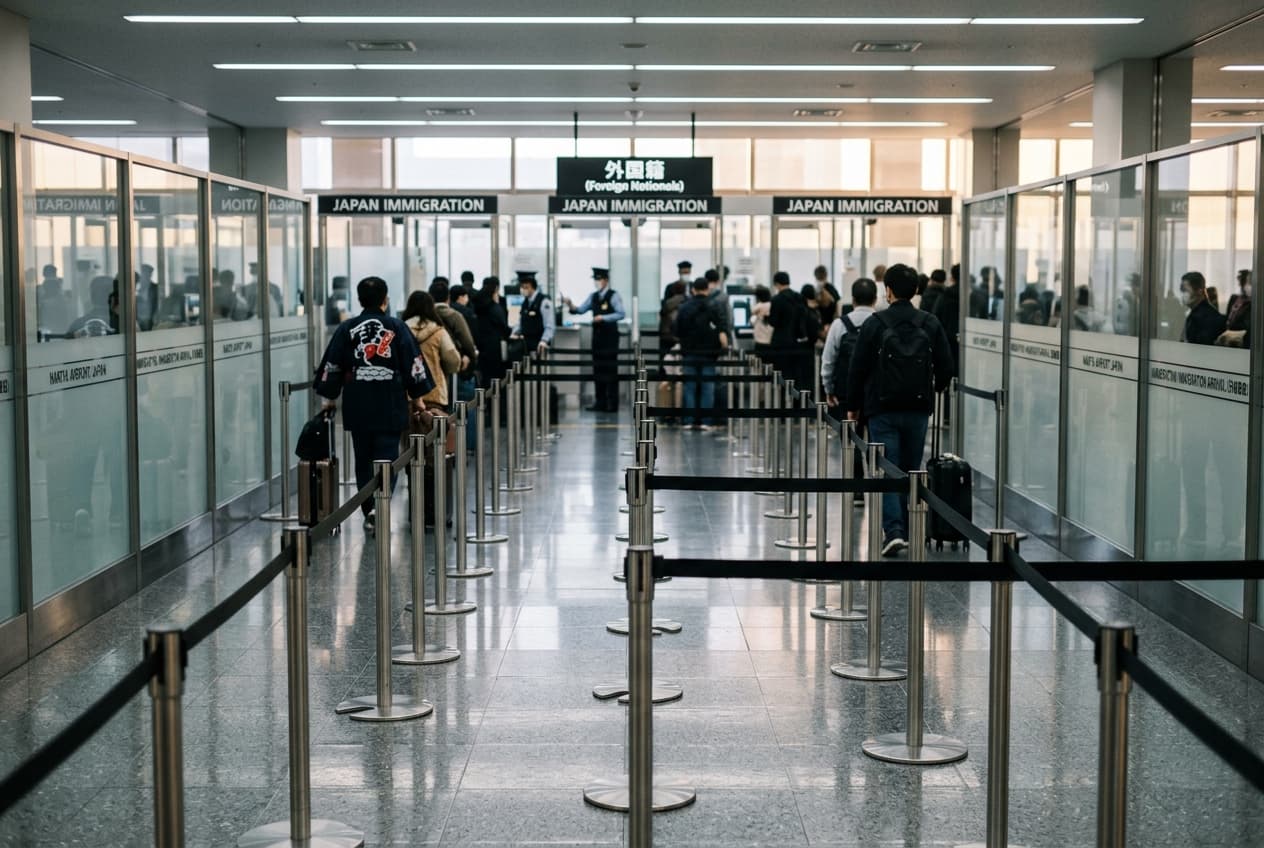 Japan adds 230 officers to tighten screening for nomads and tourists