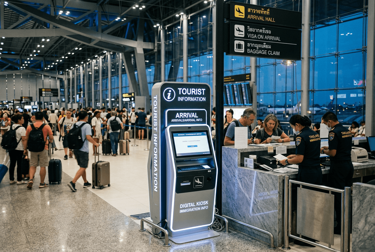 Thailand mandates TDAC filing for all non-Thai arrivals 3 days before entry