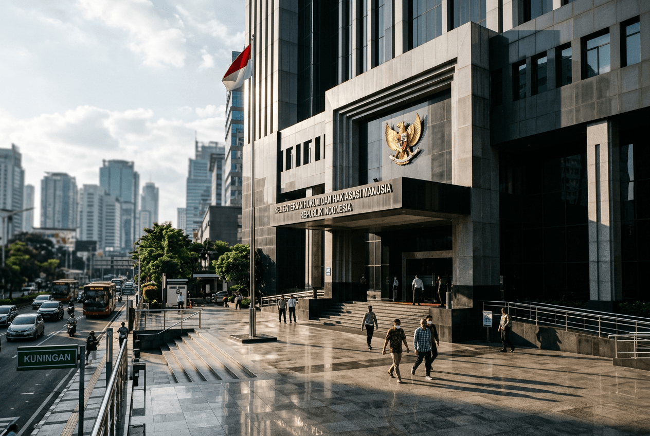 Indonesia detains Silmy Karim in KITAS extortion sting involving 17 people