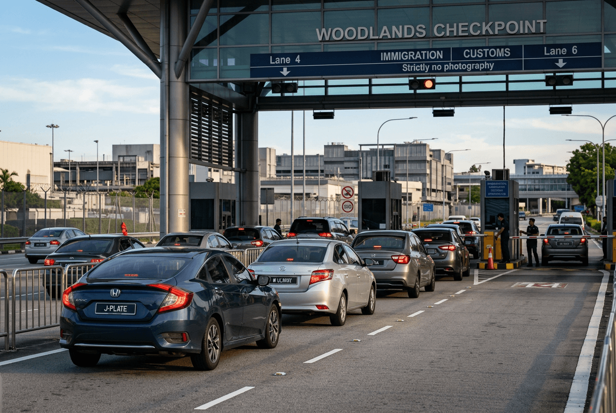 Singapore blocks SG Arrival Card for cars without valid permits Oct. 6