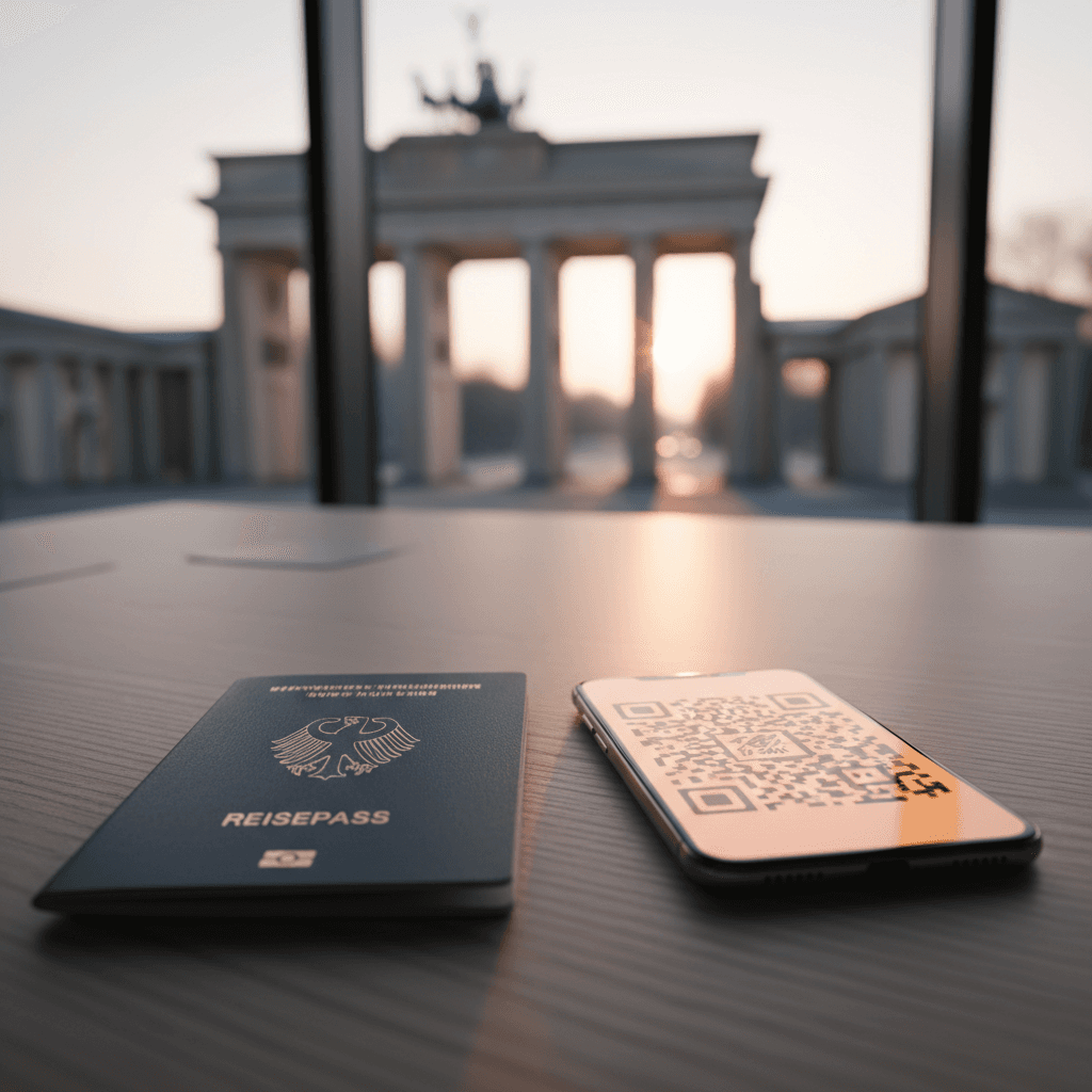 Germany's E-Visa Swap Drops the Passport Sticker for a QR Code