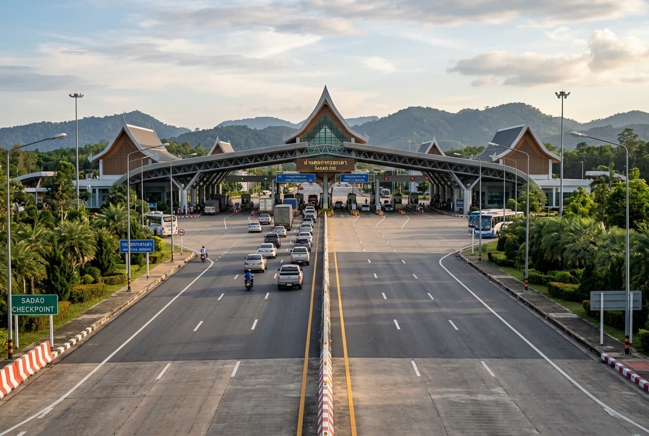 Thailand Sadao border crossing moves to new site on July 11