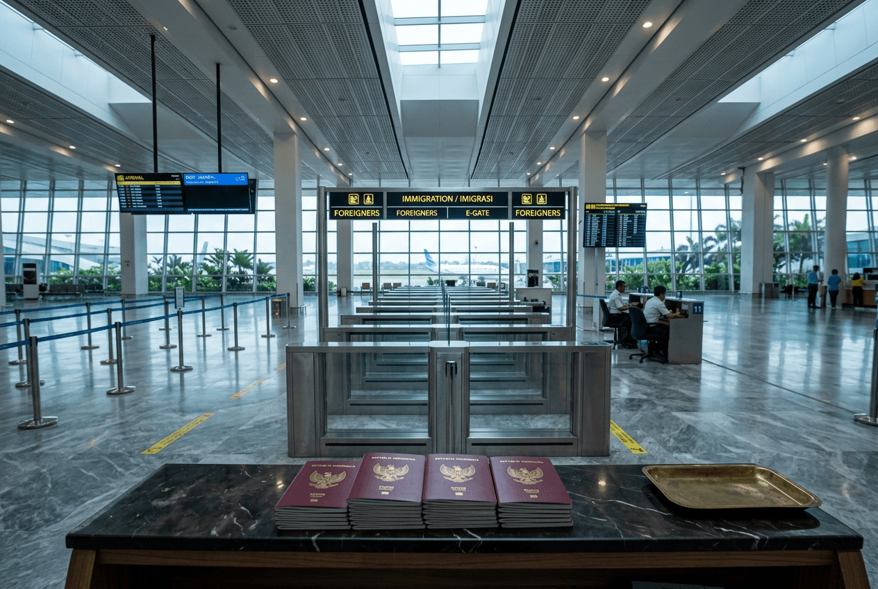Selective immigration policy slashes 87.91% of Indonesia visa-free arrivals