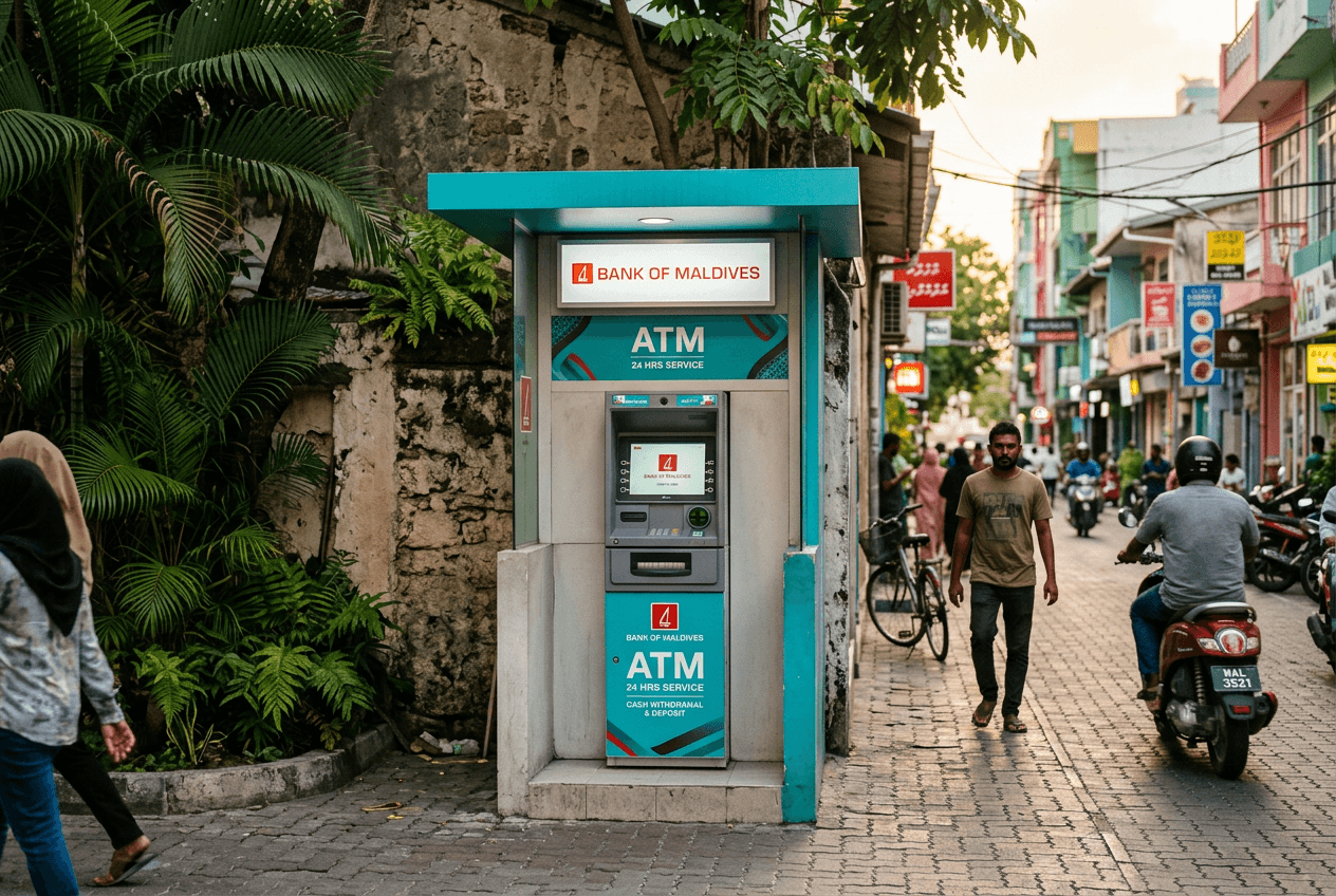 Bank of Maldives capped monthly ATM dollar withdrawals at $3,500 Oct. 1