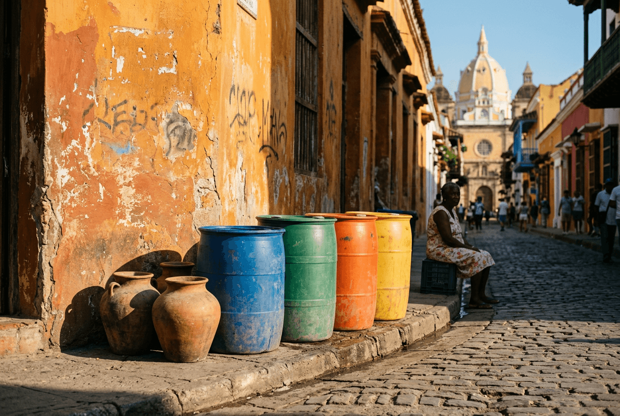 Colombia water rationing in Cartagena impacts nomads through June 2027