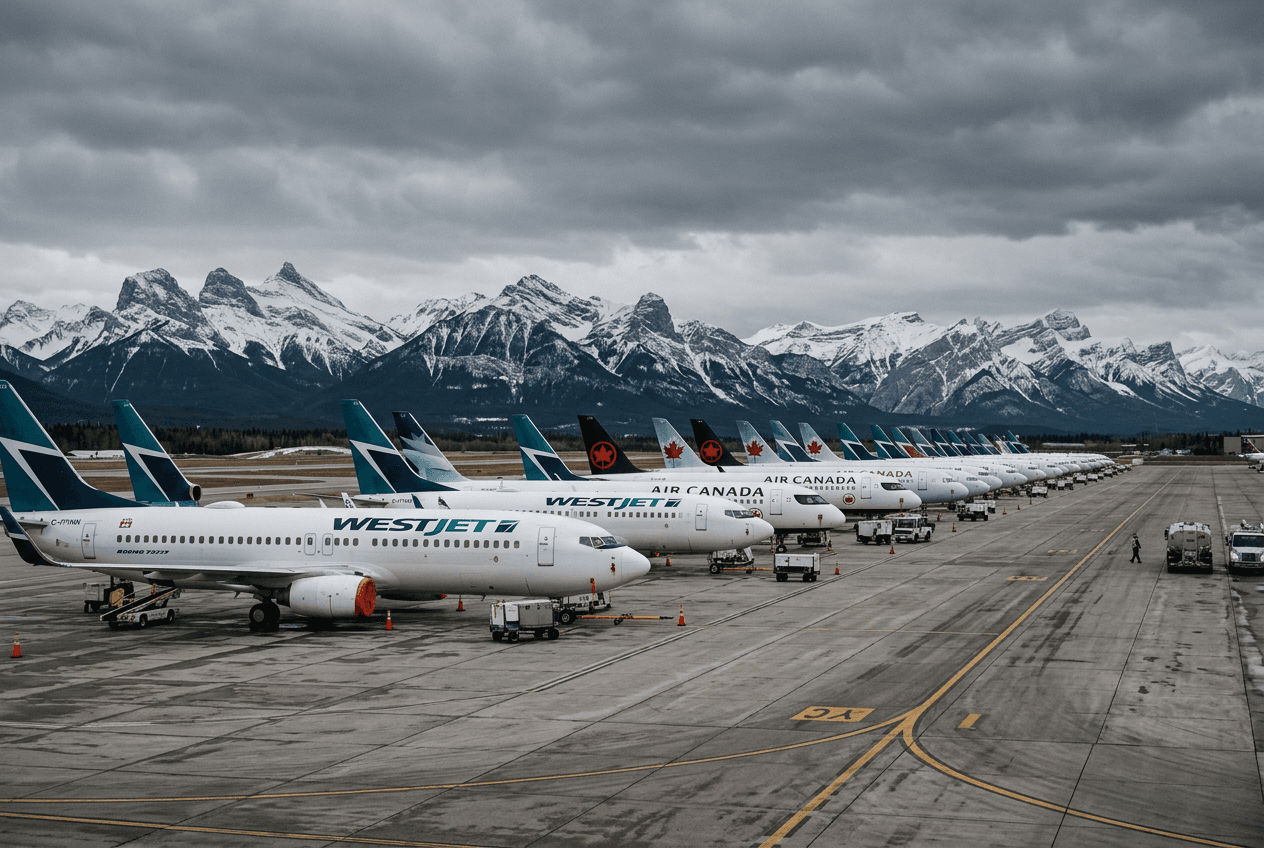 WestJet strike in Canada strands thousands as 276 flights are canceled Aug. 2