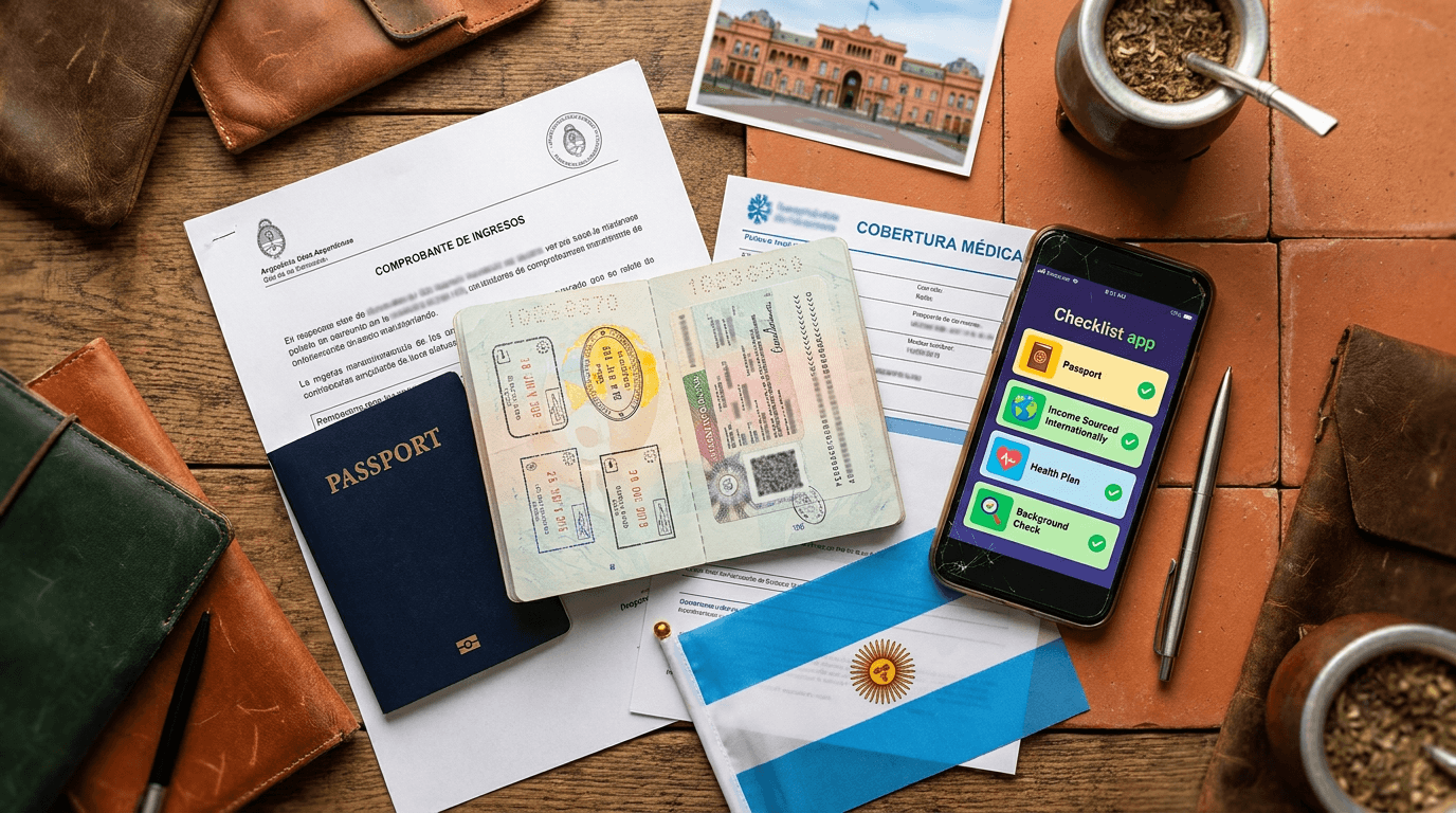 Argentina Pensionado / Rentista Visa — Argentina