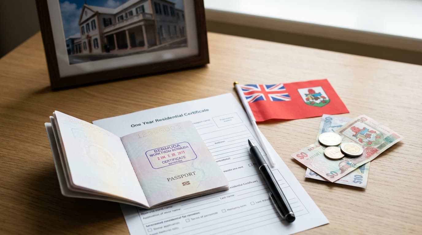 Bermuda Work From Bermuda Certificate — Bermuda