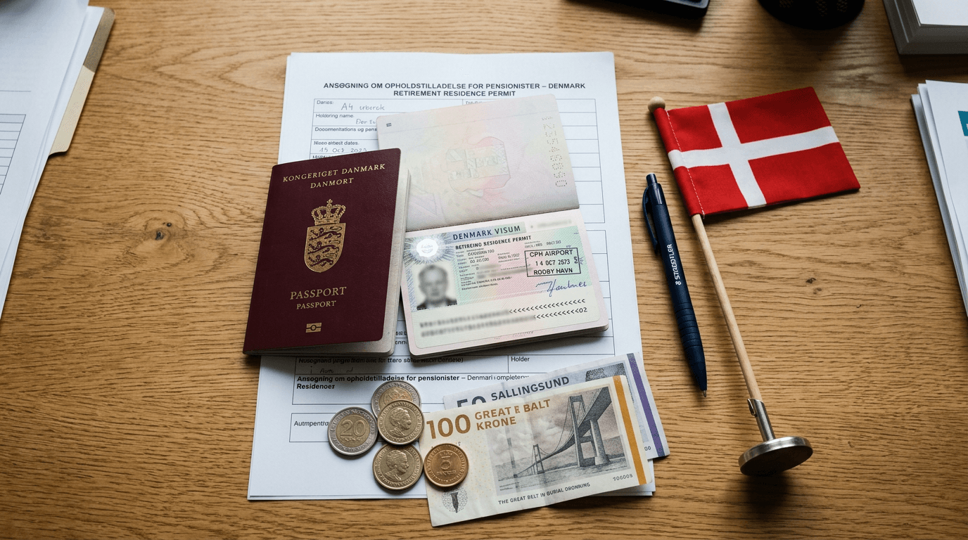 Denmark Retirement Residence Permit — Denmark