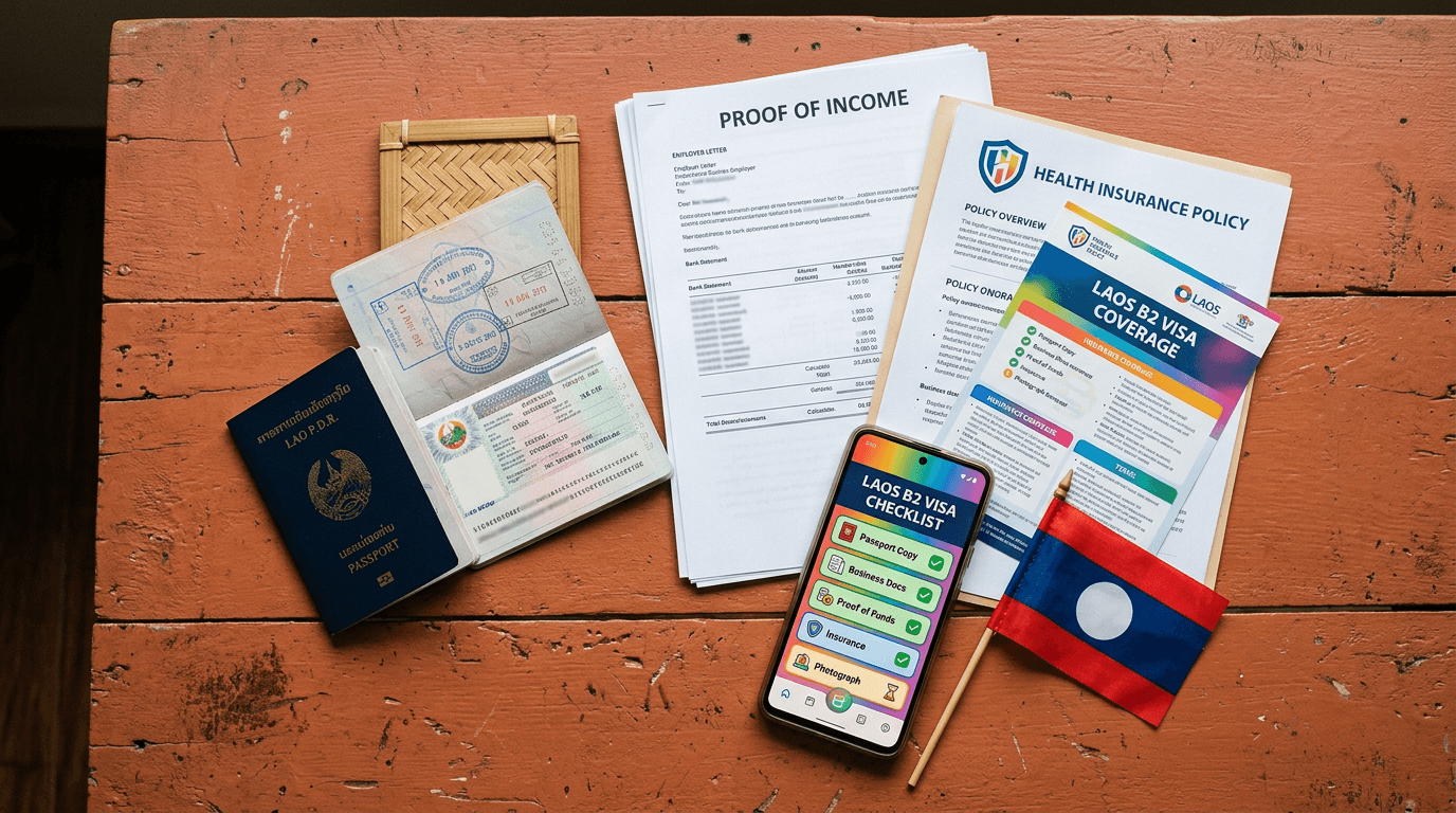 Laos B2 Business Visa — Laos