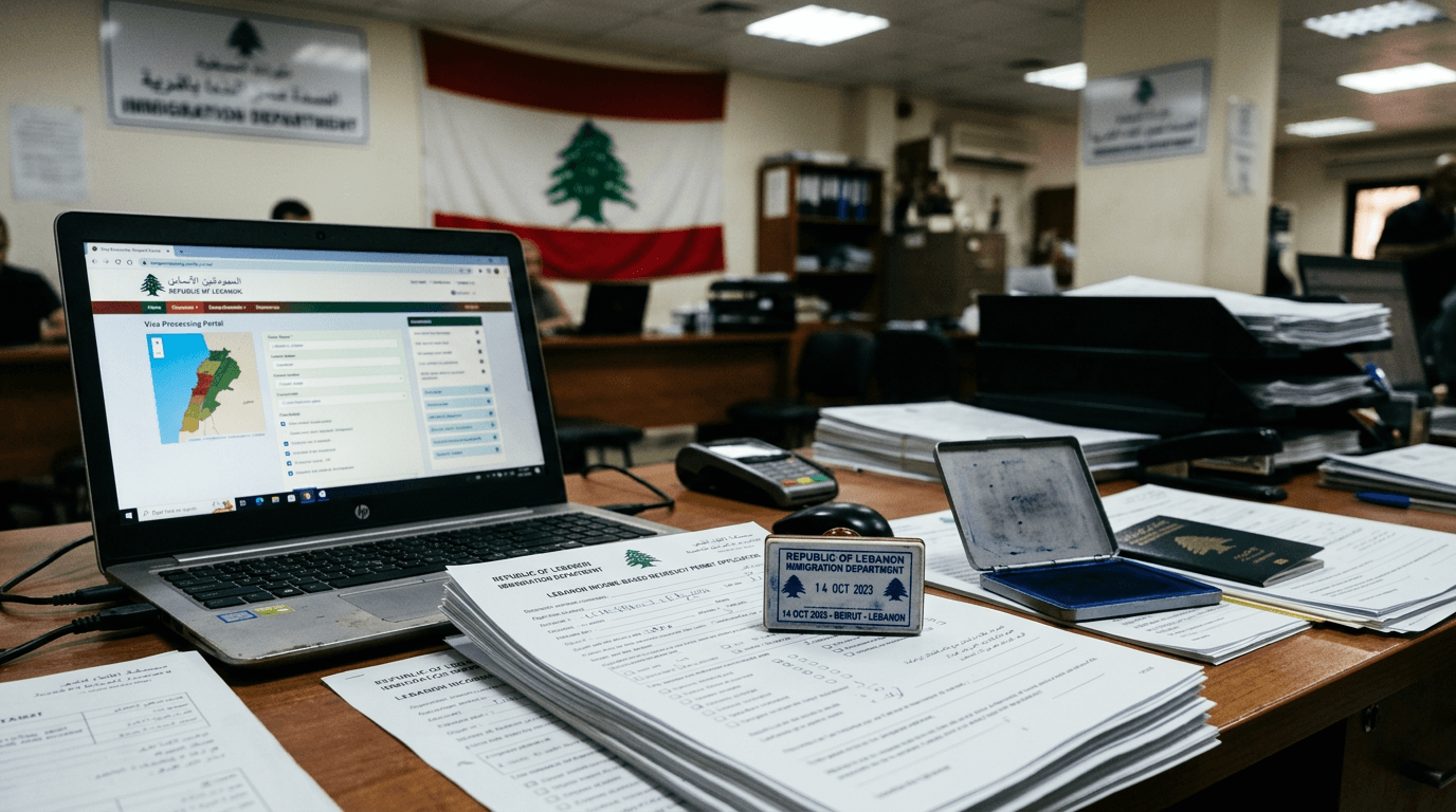 Lebanon Income-Based Residency Permit — Lebanon