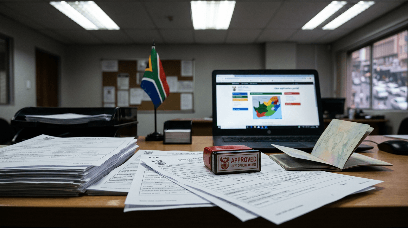 South Africa Financially Independent Permit — South Africa